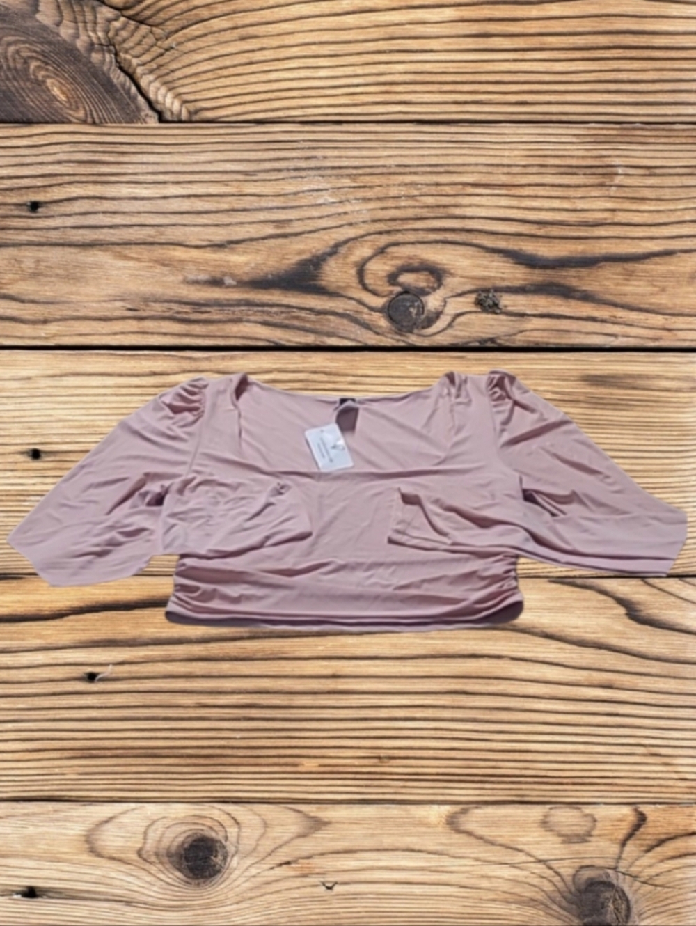 NWT WOMEN'S WINDSOR CROP TOP DRESS SHIRT